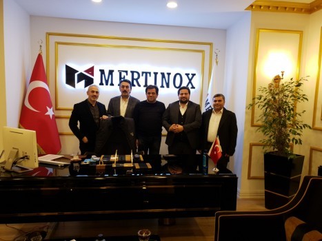 Mertinoks Yönetim Kurulu Başkanı Sn.Mustafa Tandur hemşehrimizi ziyaret..