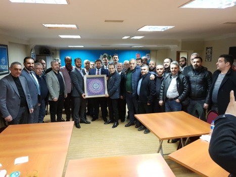 Çankırı Dernekler Federasyonu Genel Başkanı Sn, Zeynettin Aydın ve Yönetiminden Nazik Ziyaret