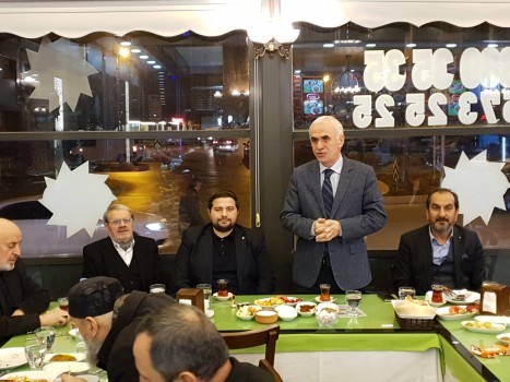 Anadolu yakasında bulunan dernek başkanlarımız ve kanaat önderlerimizle aylık olağan toplantı 